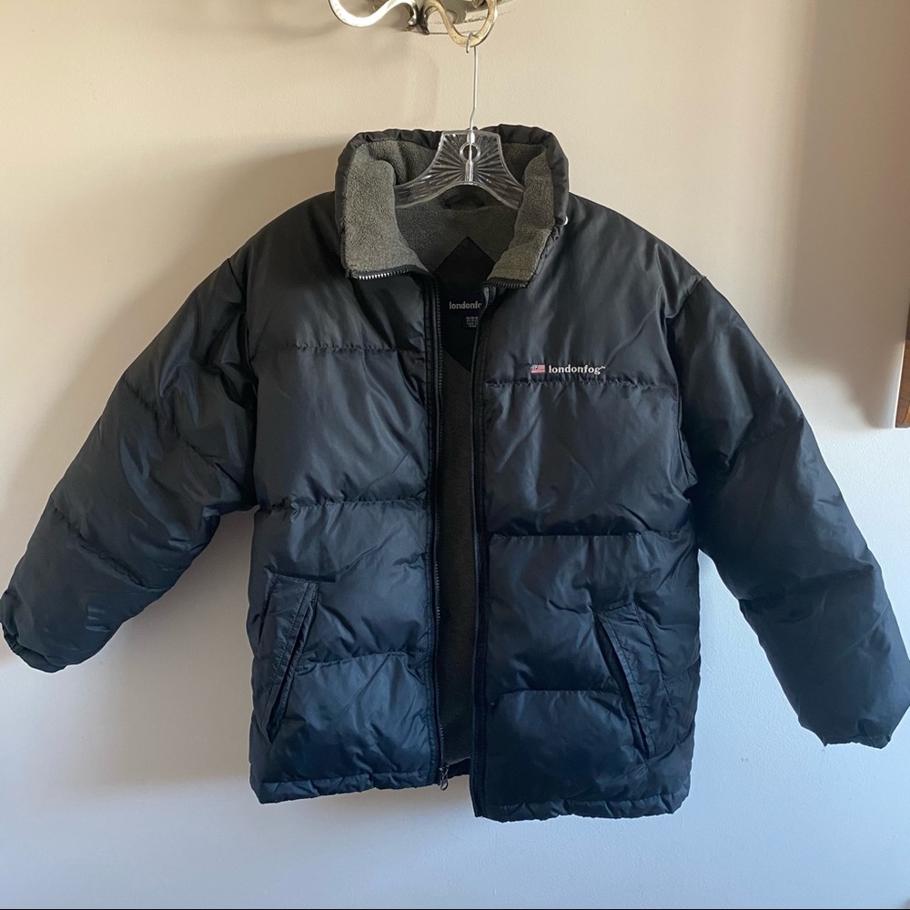 SOLD London fog black puffer jacket
